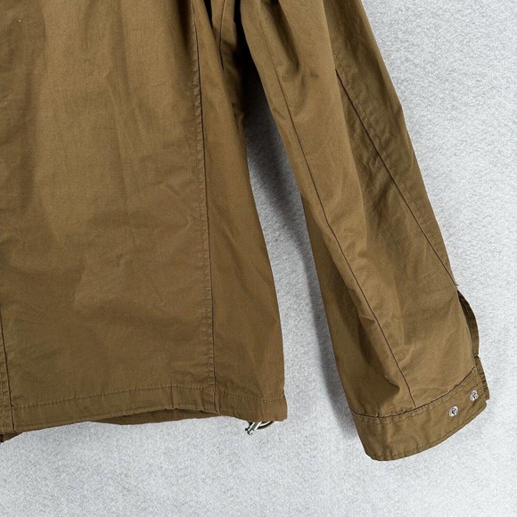 Meters/Bonwe Jacket Mens XXL‎ Full Zip Tan Brown Hooded Pockets Lined 185/104B - Picture 9 of 14